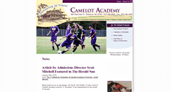 Desktop Screenshot of camelotacademy.org